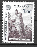 MONACO - 1977 - EUROPA - FR. 1,00 - USATO (YVERT 1101 - MICHEL 1015) - Usados