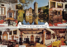 Schloß Mespelbrunn, Spessart, Mehrbildkarte - Aschaffenburg