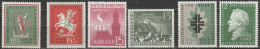 Saarland 1958 Mi-Nr. 433-434, 435, 436, 437, 438 ** Postfrisch ( 1142 ) - Ongebruikt