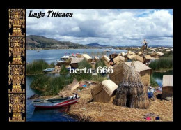 Peru Lake Titicaca Uros People Floating Island New Postcard - Perú