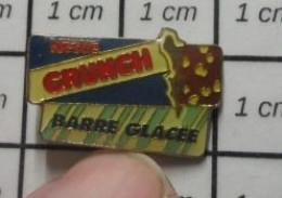 SP13 Pin's Pins / Beau Et Rare / ALIMENTATION / CHOCOLAT CRUNCH BARRE GLACEE - Fumetti