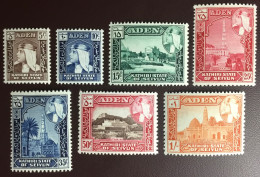 Aden Seiyun 1954 Definitives Set To 1s MNH - Aden (1854-1963)