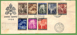 ZA1636 - VATICANO - Storia Postale - Busta   FDC Anno Santo 1950 - FDC