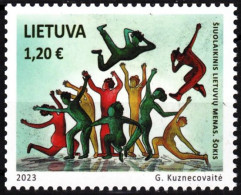 LITHUANIA 2023-17 Modern Art: Dance, MNH - Musik