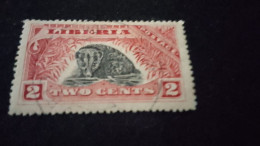 LİBERYA--1918       2 C      DAMGALI - Liberia