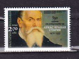 BULGARIA-2022-LUCAS CRANACH.-MNH. - Unused Stamps