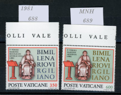 Città Del Vaticano: Vergiliano, 1981 - Unused Stamps