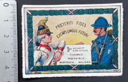 DELANDRE - VIGNETTE MILITAIRE - 1 Er REGIMENT INFANTERIE - REF. W. Schmidt 1.1 - 60x43 Mm - NSG - VAL. "C" - Military Heritage