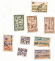 Lot De Timbres  Côte Française Des Somalies Dont Taxe - Somalië (1960-...)