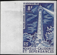 Nouvelle-Calédonie 1965 Y&T 327, Essai De Couleurs Taille-douce. 100 Ans De L'allumage Du Phare Amédée - Phares
