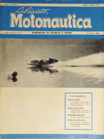 Periodico Di Tecnica E Sport - La Rivista Motonautica N. 1 - 1953 - Sonstige & Ohne Zuordnung