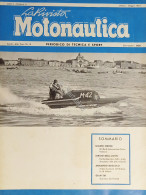 Periodico Di Tecnica E Sport - La Rivista Motonautica N. 4 - 1953 - Sonstige & Ohne Zuordnung