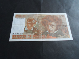 France: Billet 10 Francs Berlioz 1977 Ttb+++/sup Vf/xf - 10 F 1972-1978 ''Berlioz''