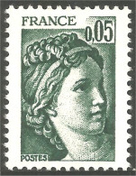 349 France Yv 1964 Sabine De Gandon 5c Noir Black MNH ** Neuf SC (1964-1d) - Otros & Sin Clasificación