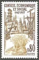 349 France Yv 1957 Hydro Electriciy Électricité MNH ** Neuf SC (1957-1c) - Electricidad