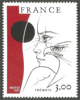 349 France Yv 1950 Dessin Trémois Drawing Aigle Eagle Aquila MNH ** Neuf SC (1950-1b) - Adler & Greifvögel