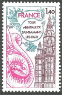 349 France Yv 1948 Tour Abbaye Saint Amand Les Eaux Abbey MNH ** Neuf SC (1948-1b) - Abbayes & Monastères