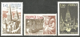 349 France Yv 1937-1939 Tourisme 1977 Dorat Fontenay Bayeux MNH ** Neuf SC (1937-1939-1b) - Autres & Non Classés