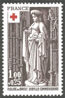 349 France Yv 1911 Croix-Rouge Red Cross Sculpture Église Brou Church MNH ** Neuf SC (1911-1b) - Beeldhouwkunst