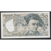 FAY 67/17 - 50 FRANCS QUENTIN DE LA TOUR - 1991 - Z.69 - PICK 152 - TTB - 50 F 1976-1992 ''Quentin De La Tour''