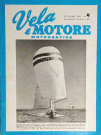 Rivista Di Motonautica - Vela E Motore N. 9 - Settembre 1961 - Andere & Zonder Classificatie