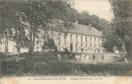 Champagne Sur Seine * Château Des Pressoirs Du Roy * Cachet Hôpital Territorial N°5 - Champagne Sur Seine