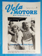 Rivista Di Motonautica - Vela E Motore N. 5 - Maggio 1957 - Autres & Non Classés