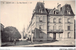 AJMP3-0206 - POSTE - SAINT-LO - LA RUE CARNOT - Post & Briefboten