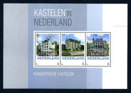 Netherlands 2013: Castles In The Netherlands - Romantic Castles (Castles Staverden, Schaloen And Old-Poelgeest) ** MNH - Sellos Privados