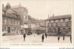 ALAP3-57-0254 - HAYANGE - Hôtel De Ville Et Place De L'église - Hayange