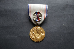 Médaille Ancienne Médaille  RECONNAISSANCE FRANCAISE Officier  Argent - France