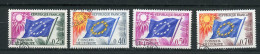 FRANCE -  SERVICE - N° Yvert 28+31+32+35 Obli. - Used