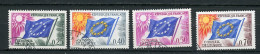 FRANCE -  SERVICE - N° Yvert 28+31+32+35 Obli. - Used