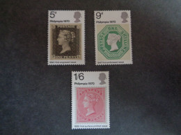 Grande Bretagne Great Britain PHILYMPIA 1970 Großbritannien Gran Bretagna Gran Bretaña Angleterre - Unused Stamps