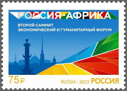 RUSSIA 2023-49 Economy Politics: Russia - Africa Summit, MNH - Autres & Non Classés