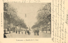 Tarragona * 1902 * Rambla De San Juan * Espana Cataluna - Tarragona