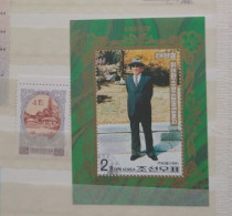 Korea 1999 87. Geburtstag Kim Il Sung MiNr4147+Block 419 O/used/gestempelt - Korea (Nord-)