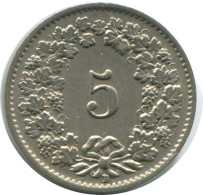 5 RAPPEN 1952 B SUIZA SWITZERLAND Moneda HELVETIA #AD974.2.E.A - Autres & Non Classés