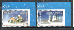 MOLDAVIA MOLDOVA 2005 CHRISTMAS NATALE NOEL WEIHNACHTEN NAVIDAD COMPLETE SET SERIE COMPLETA MNH - Moldavie