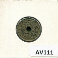 50 CENTIMOS 1949 SPANIEN SPAIN Münze #AV111.D.A - 50 Centesimi