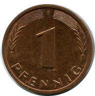2 PFENNIG 1991 F WEST & UNIFIED GERMANY Coin #AZ478.U.A - 2 Pfennig