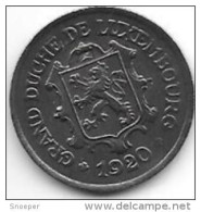 Luxembourg 25 Centimes 1920 Over ??  Km 32   Unc Traces Of Another Currency At B Side !!!! - Luxemburg