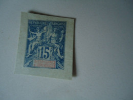 DIEGO-SUAREZ ET DEPEDANCES  1892 MLN STAMPS IMPERFORATE  15C - Ungebraucht