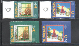 SLOVENIA SLOVENIJA SLOVENIE SLOWENIEN 2005 CHRISTMAS NATALE NOEL WEIHNACHTEN NAVIDAD COMPLETE SET SERIE COMPLETA MNH - Slovenia