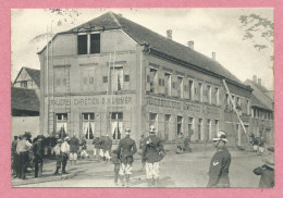 67 - BISCHWEILER - BISCHWILLER - Feuerwehr - Pompiers - Firemen - Brauerei Chretien G. KRÜMMER - Bischwiller