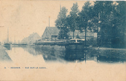 IZEGEM  =    VUE SUR LE CANAL                     2 AFBEELDINGEN - Izegem