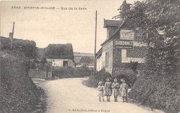 76-MARTIN-EGLISE-  RUE DE LA GARE - Sonstige & Ohne Zuordnung