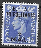 TRIPOLITANIA - 1948 - OCC. INGLESE - 2.L/1D - USATO (YVERT 28 - MICHEL 28 - SS 28) - Tripolitania