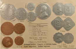 British India, Coins I- FV,  794 - Monnaies (représentations)