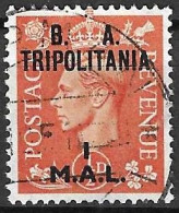 TRIPOLITANIA - 1948 - OCC. INGLESE - 1L/1/2D - USATO (YVERT 27 - MICHEL 27 - SS 27) - Tripolitania